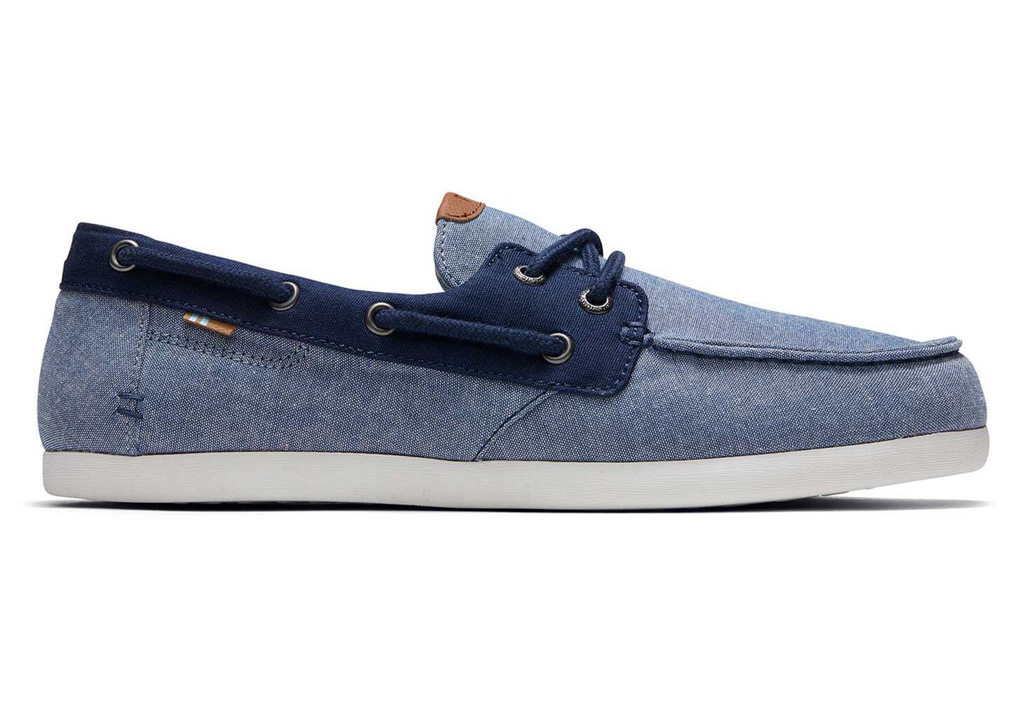 Toms Claremont Slip On Blue - Mens - 03576-OWMT